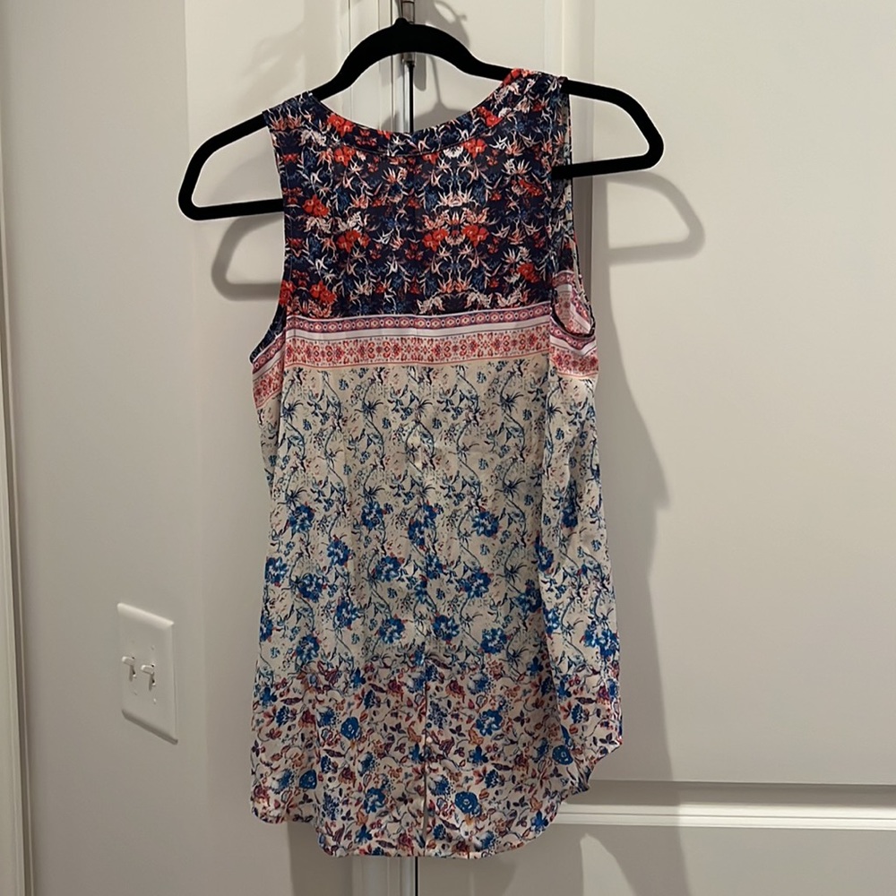 Sanctuary Size Small Multicolored Sleeveless Blou… - image 5
